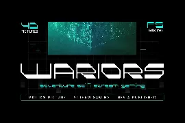 Robatec - Techno Futuristic / Sci-fi Game Font