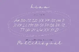 Hina font