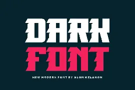 Dark Knigher font