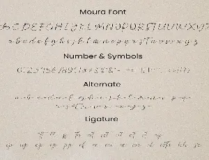 Moura font