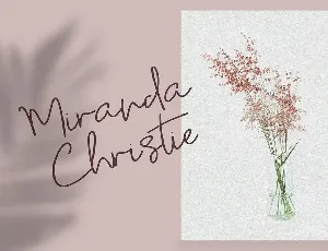 Dianova - Monoline Signature font