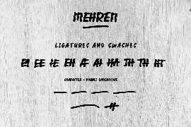 Mehren Brush Font