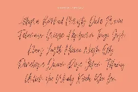 Flawloves Signature Font