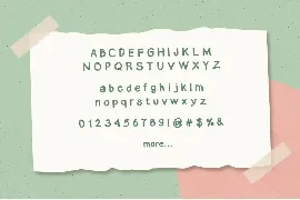 Sekek - Cute Sticker Font