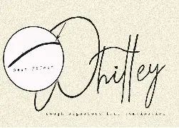 Whitley Signature Typeface font