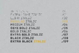 MONTECH V01 font