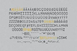 MONTECH V01 font