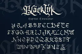 Blackink - Blackletter Font