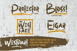 Westpart | Brush Font