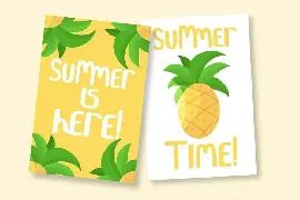 Double Pineapple - Playful Quirky Font