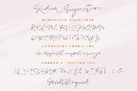 Kedira Signature font