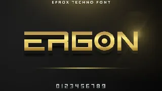 Efrox  Font