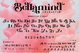 Bellamind - Serif Decorative Font