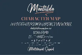 Manttilda Brush Signature font