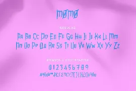 Momo font