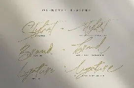 Purxious Signature font