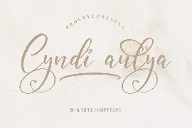 Cyndi aulya font