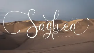 Saghea font