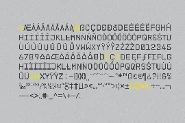 MONTECH V02 font