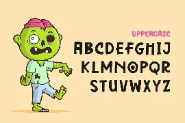 Mini Zombie Font