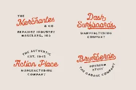 Brocades - Crafted Font