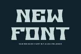 Nescar font