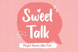 Sweet Talk - Display Font