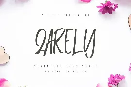 Qarely - Minimalis Sans Serif Fans font