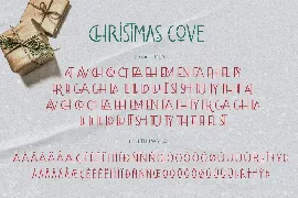 Christmas Cove font