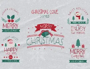 Christmas Cove font