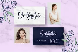 Delisha Glande Beautiful Script font