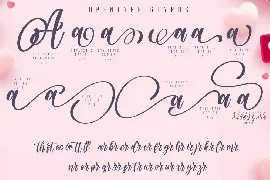 Agitta Afilia Lovely Script Font