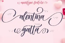 Agitta Afilia Lovely Script Font