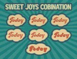 Sweet Joys - Display Font