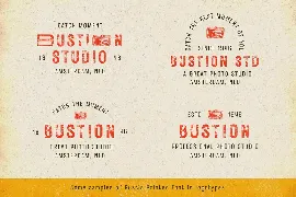 Rustic Printed - Vintage Font