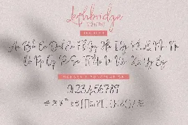 Lethbridge Signature Script font