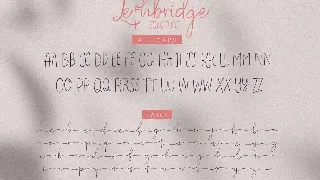 Lethbridge Signature Script font