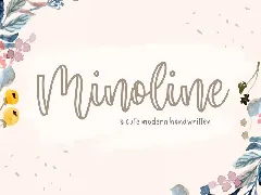 Minoline Script Font