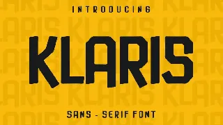 Klaris Font