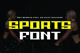 Gogym Sports font