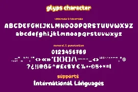 Dino Jumps font