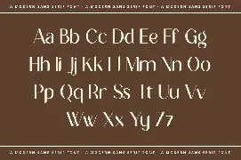 Renstoned - Elegant Sans Serif font