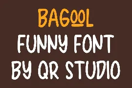 Bagool - Kids Font