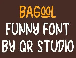 Bagool - Kids Font