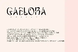 Gaelora - Decorative Font