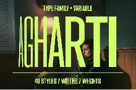 Agharti Family font