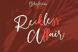 Blisslayton Script Font