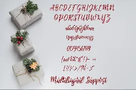 Christmas Alphabells - Handwritten Font