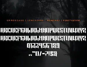 Dark Shandys font