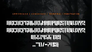 Dark Shandys font